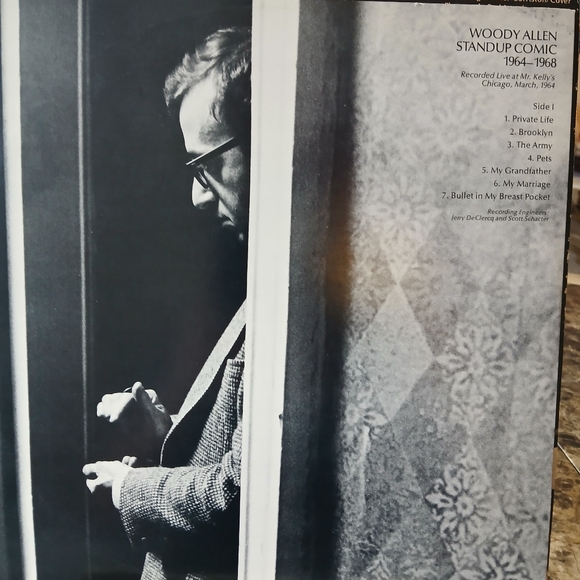 Woody Allen – Standup Comic: 1964-1968 - 1978 United Artists Vinyl LP VG+ All - Picture 4 of 12